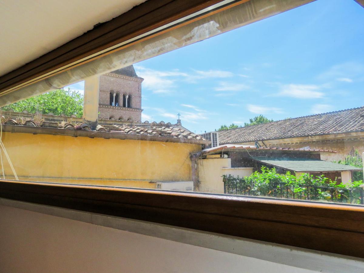 Mattia'S Penthouse - View Over Trastevere Roofs Rom Exteriör bild
