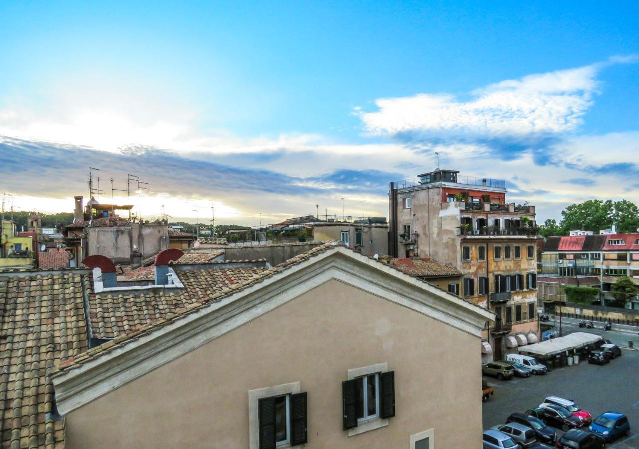 Mattia'S Penthouse - View Over Trastevere Roofs Rom Exteriör bild